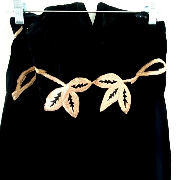 Limited Edition Free People Night Out Strapless Embroidered Mini Dress - Picture 7 of 15